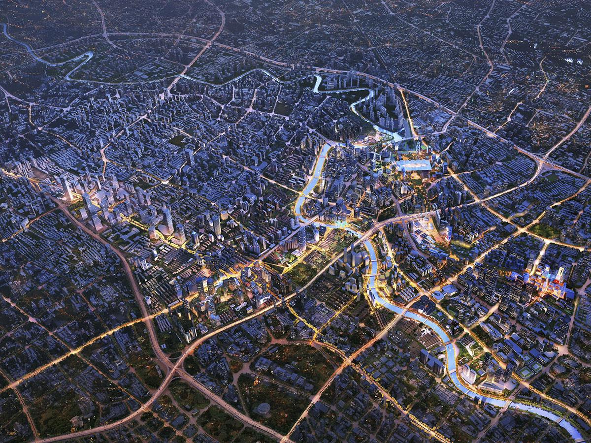 Suzhou Creek — Shanghai waterfront advisory